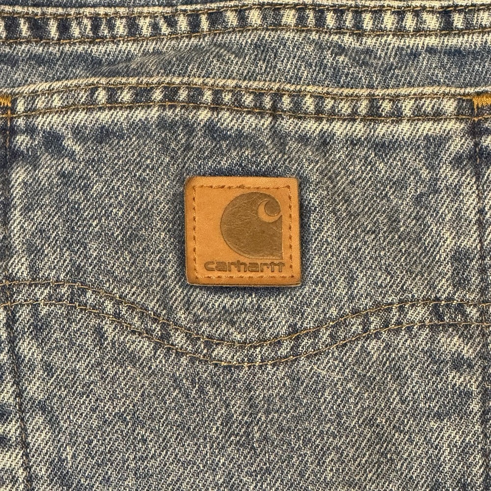 Carhartt Jeans Men's 40x32 Traditional Fit Denim RN 14806 B18 STW - Picture 4 of 10